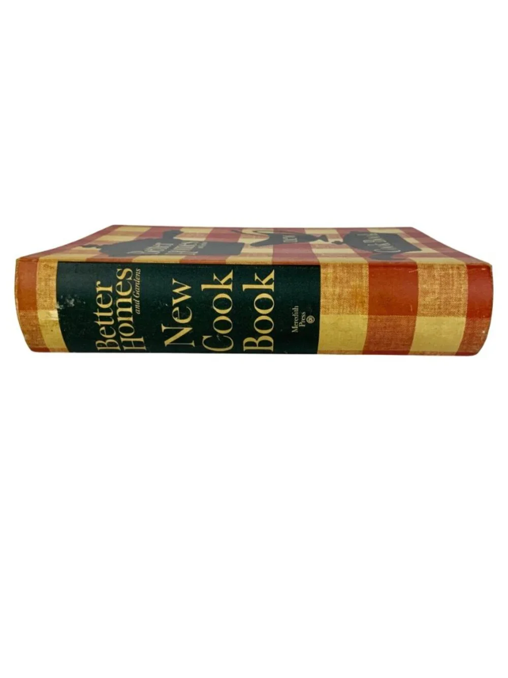 Vintage Better Homes & Gardens New Cook Book Red Plaid Hardcover Binder 1962